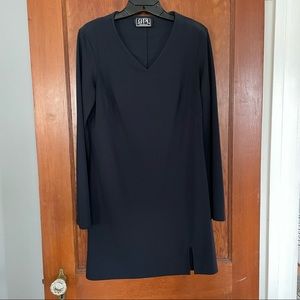 Dark blue mini dress